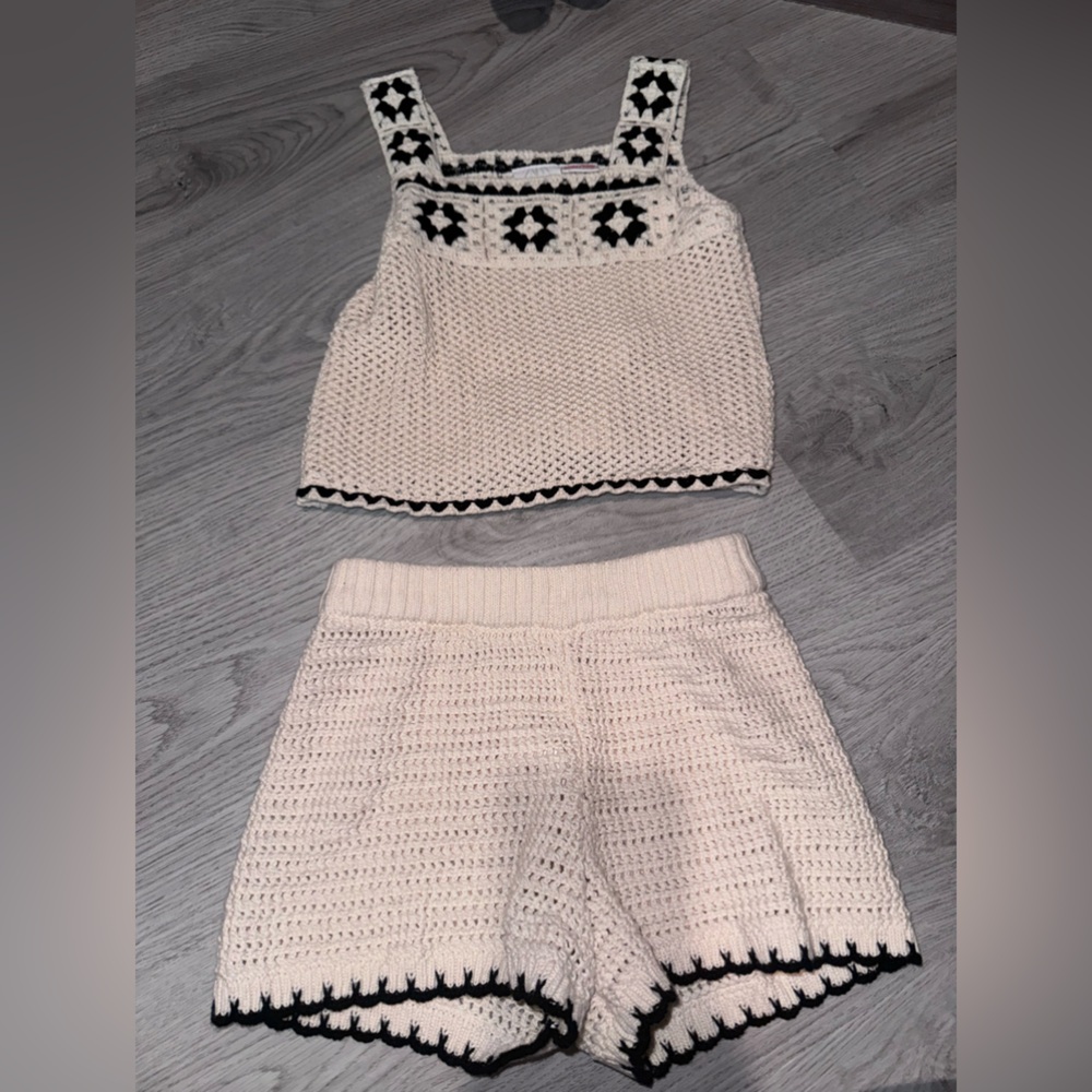 Zara Crochet outfit 4T
